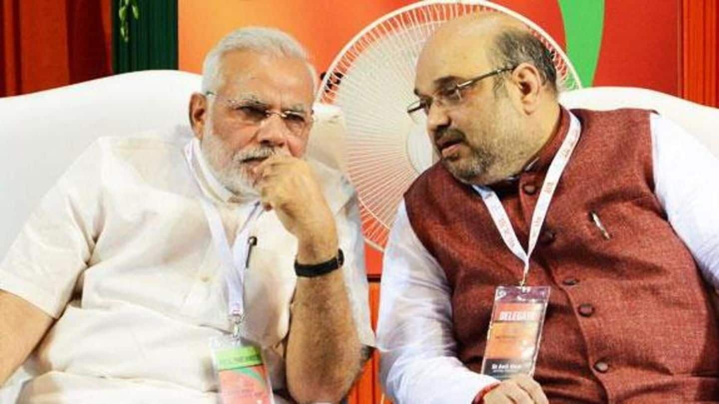 Modi, Shah launch a fresh attack on Congress from MP