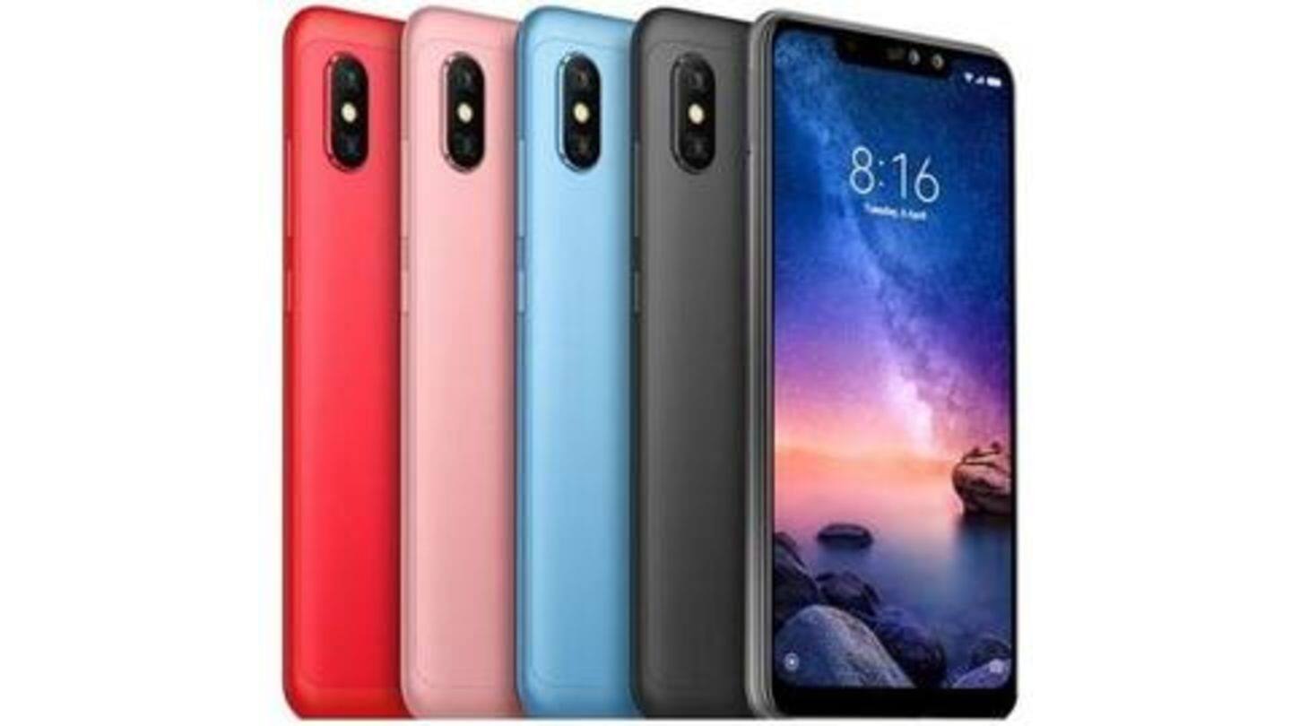 Redmi Note 6 Pro with 4-cameras launched at Rs. 13,999