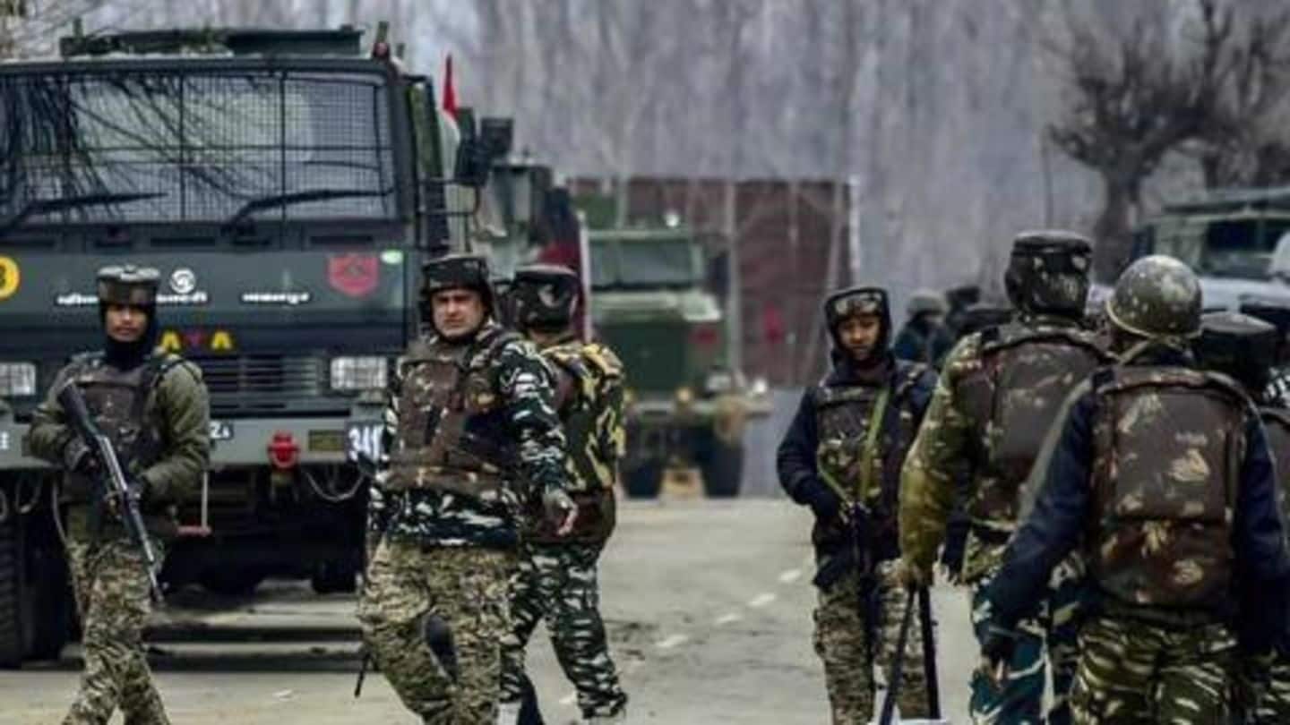 Pulwama attack: 100 companies of paramilitary forces deployed in Kashmir