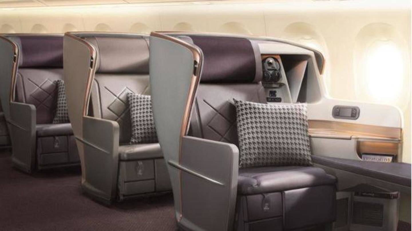 Singapore airlines will use a custom Airbus A350-900 ULR aircraft Singapore airlines will use a custom Airbus A350-900 ULR aircraft