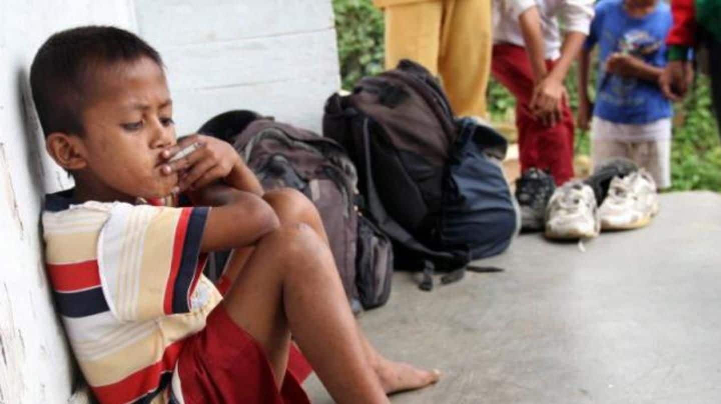 Study: Over 6.25 lakh Indian children smoke cigarettes daily