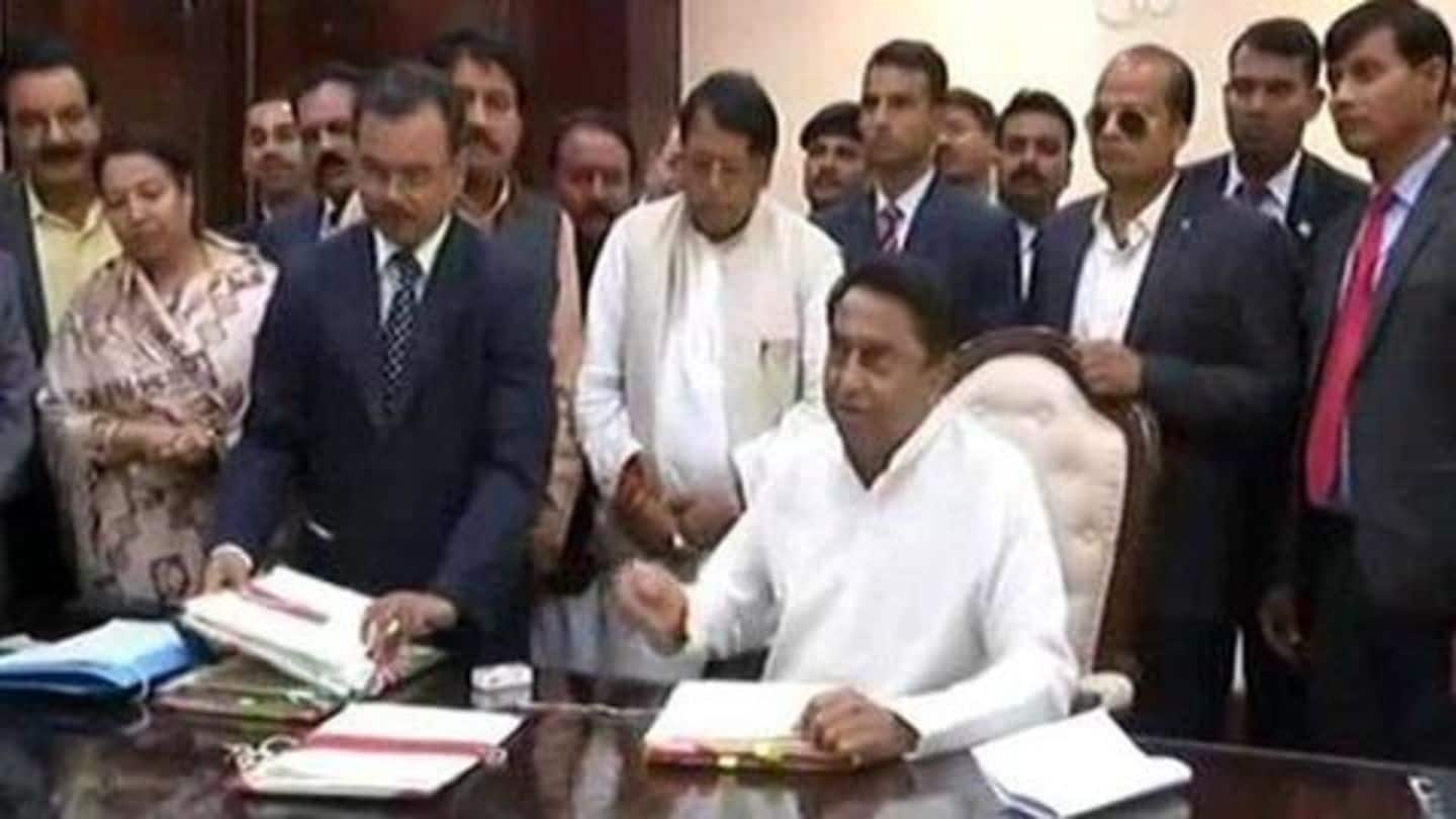 New CM Kamal Nath waives off farmers' loans in MP