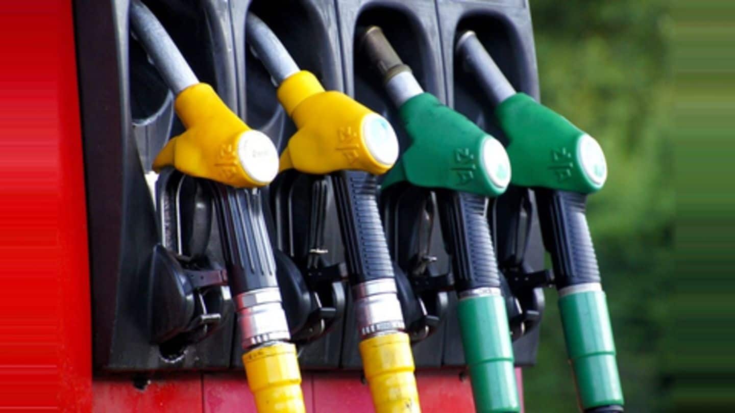 Petrol prices rise for 16th straight day