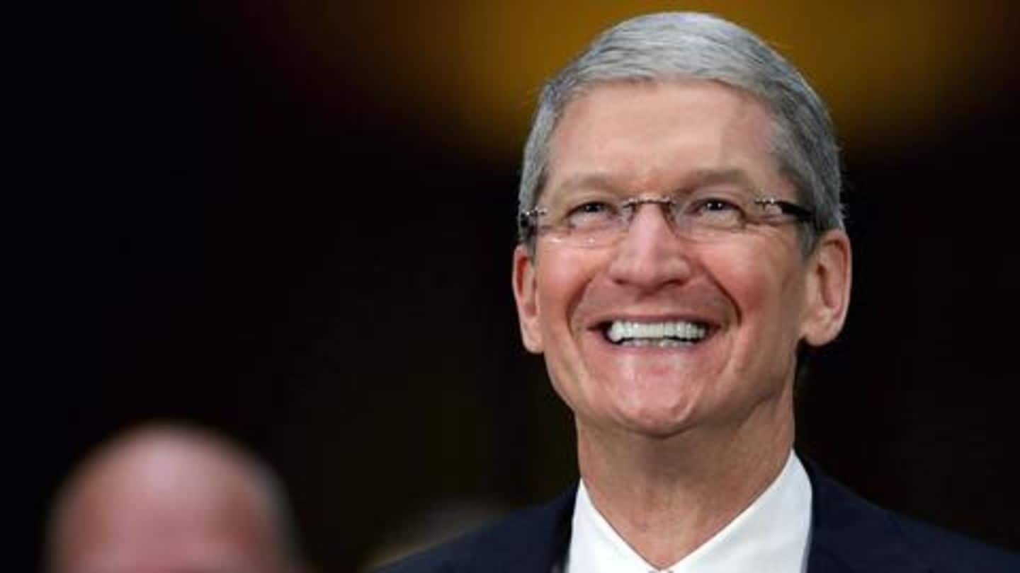 Apple CEO Tim Cook takes home his highest-ever bonus