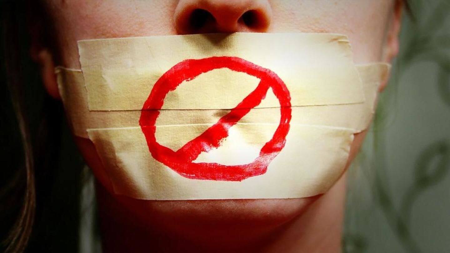 College authorities had tried hushing up the incident College authorities had tried hushing up the incident