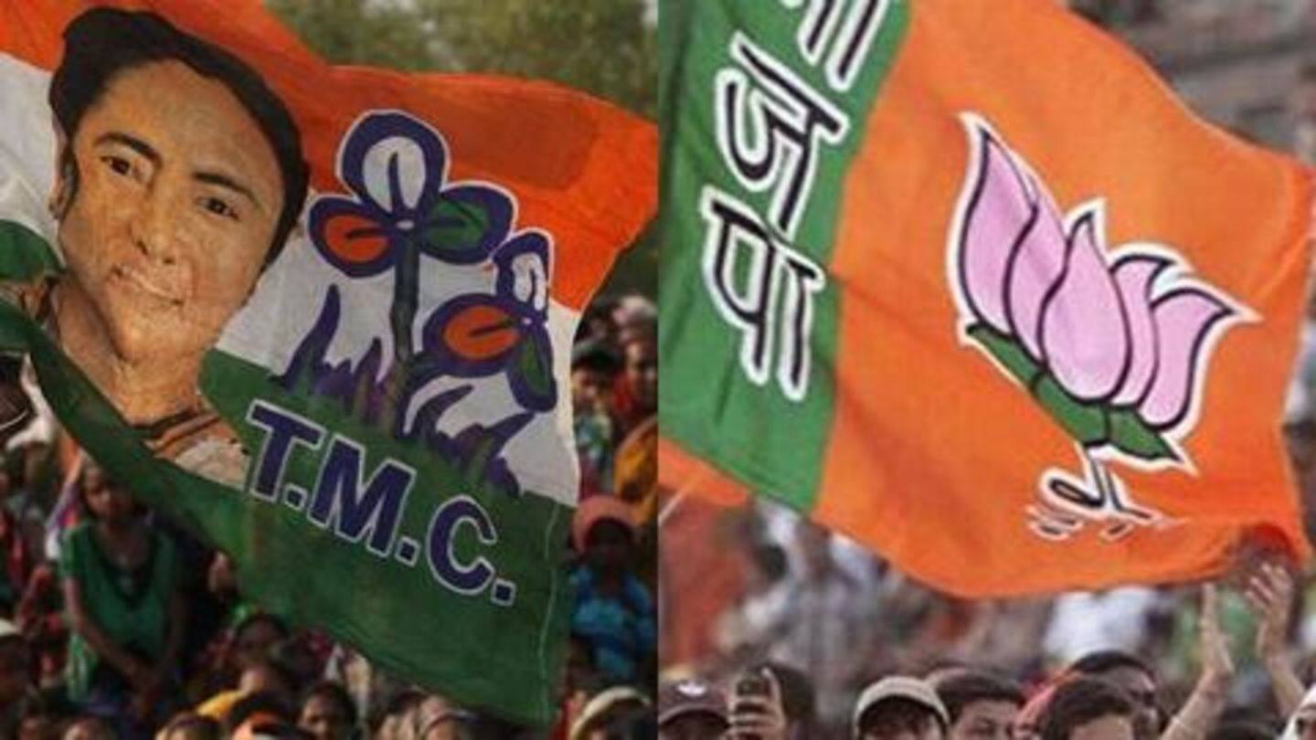 While police investigated, BJP, TMC played a blame game While police investigated, BJP, TMC played a blame game