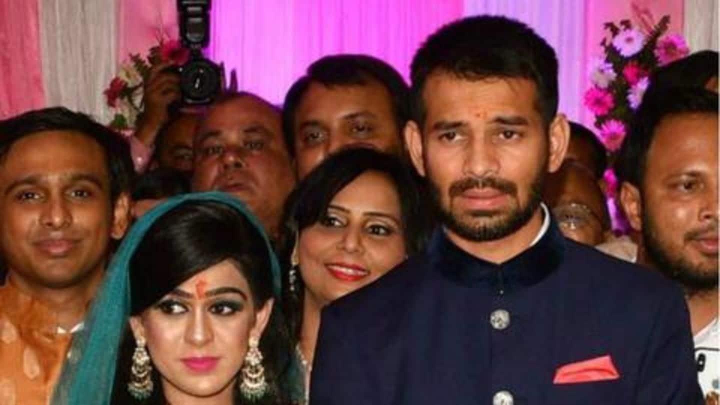 Lalu's son files for divorce 6 months after marriage