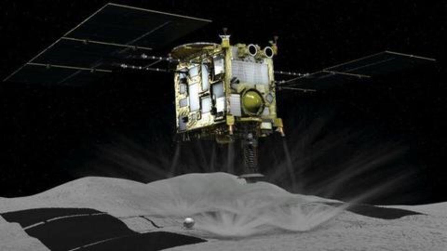 Japan lands probe on asteroid 300 million km from Earth