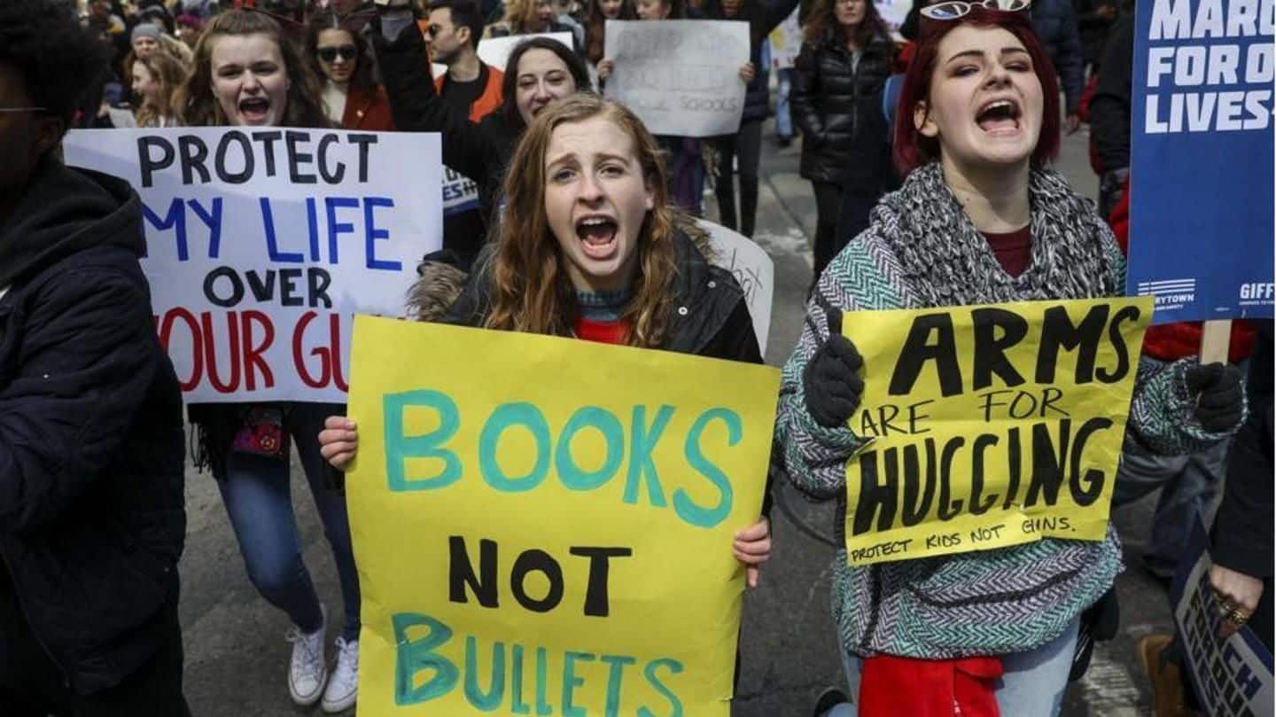 March for Our Lives: Huge pro gun-control rallies sweep USA
