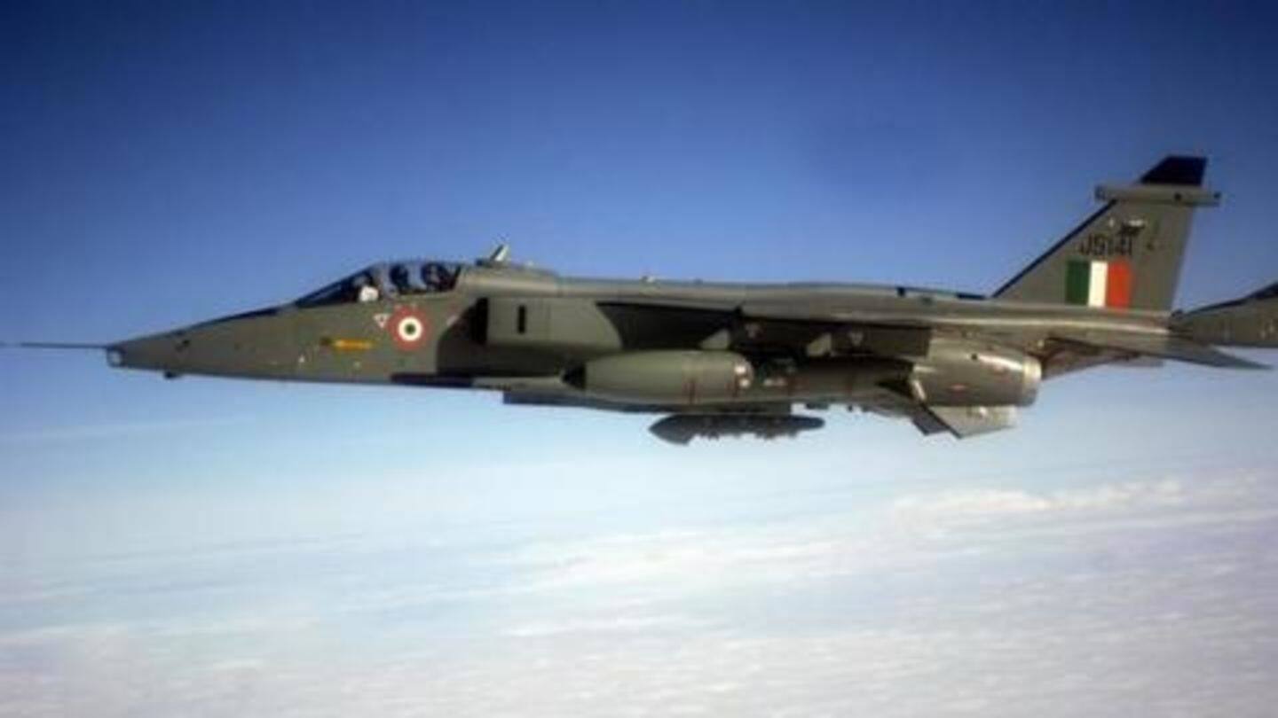 Days before, a Jaguar had crashed Days before, a Jaguar had crashed