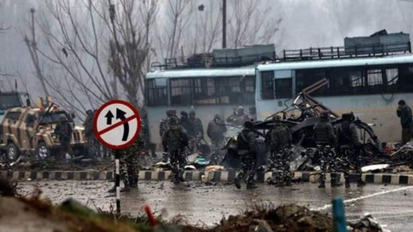 The Pulwama attack on Thursday killed 40 CRPF jawans The Pulwama attack on Thursday killed 40 CRPF jawans