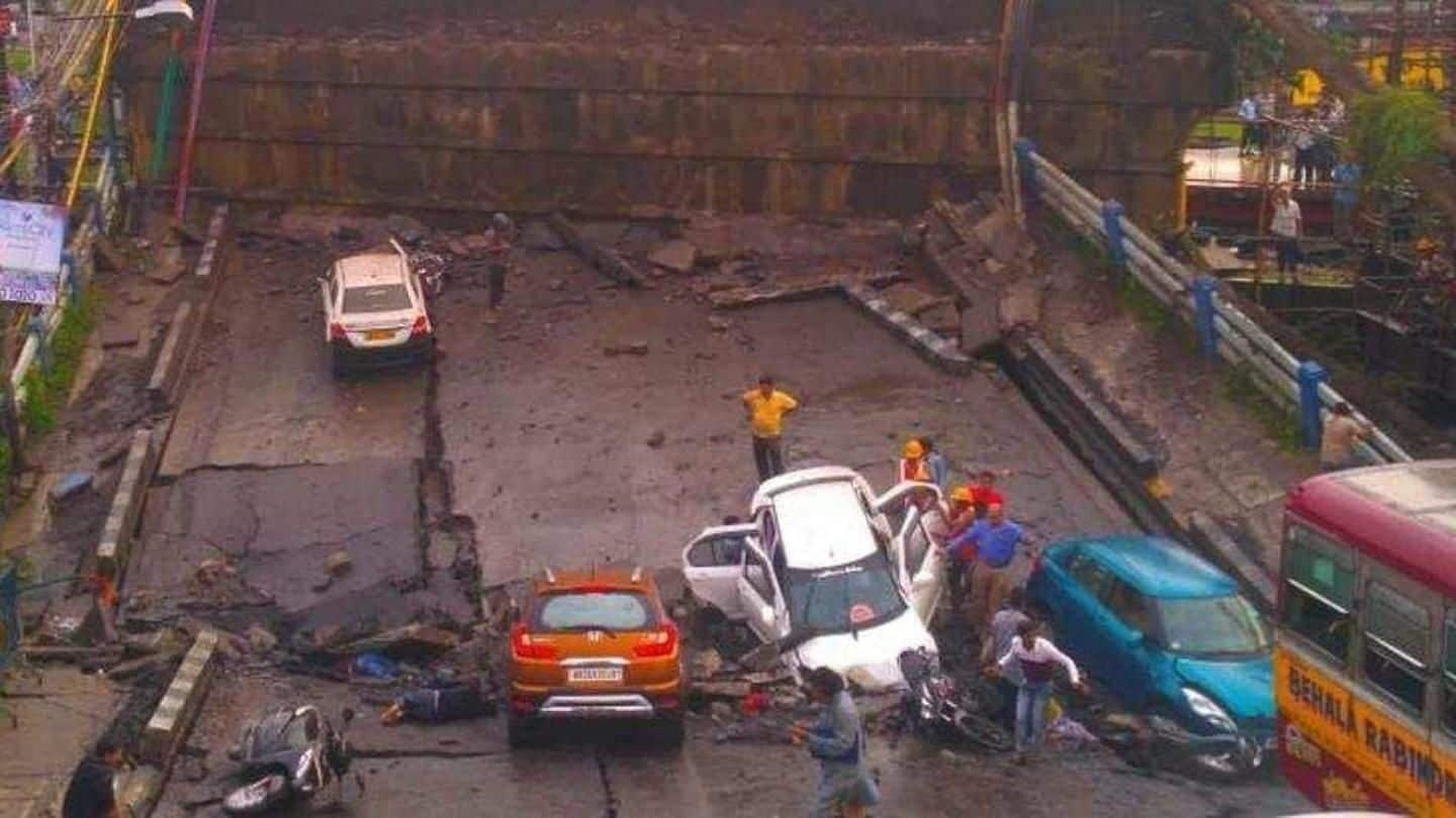 Kolkata: Majerhat bridge collapses, at least five dead, many trapped