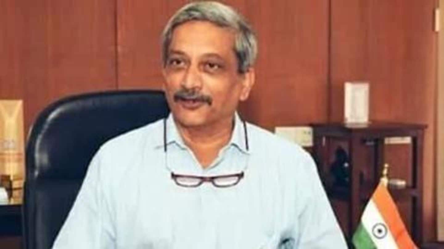 Goa minister reveals CM Manohar Parrikar has pancreatic cancer