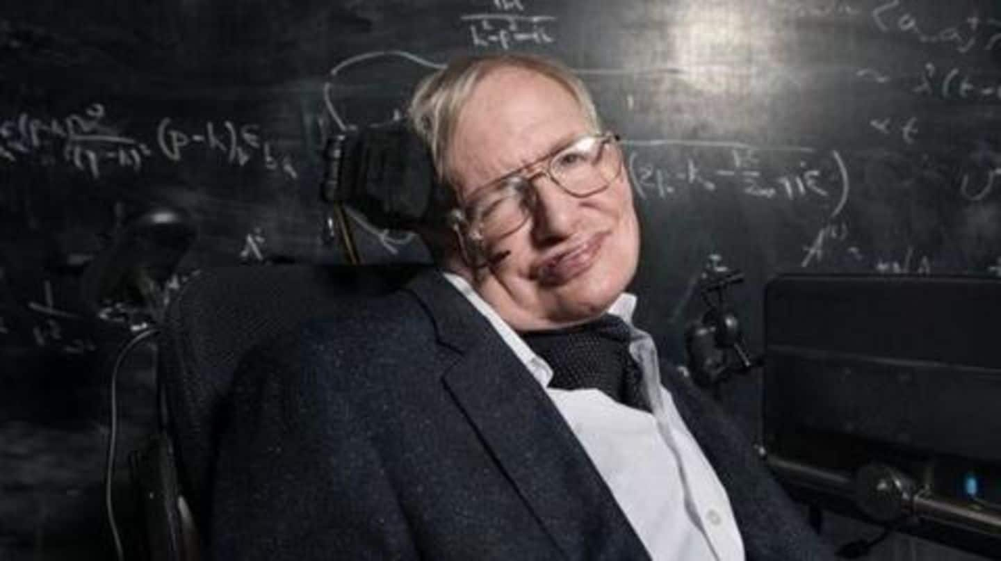 Stephen Hawking's wheelchair, thesis sold for over $1mn