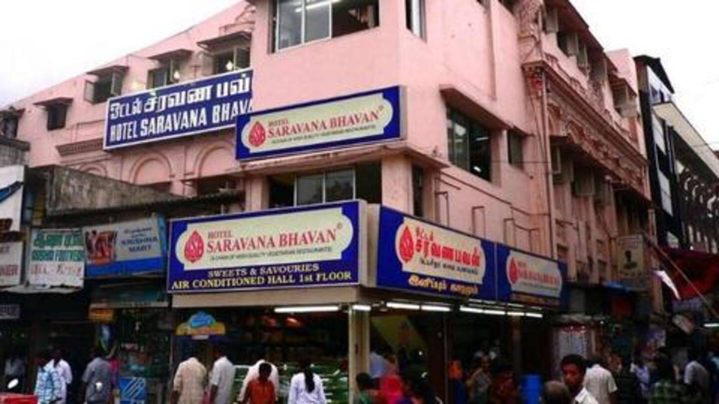 Chennai: I-T department raids four restaurant chains, including Saravana Bhavan