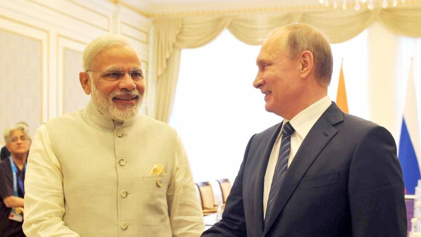 PM Modi arrives in Russia for informal summit with Putin