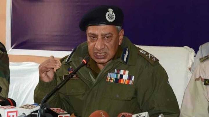 Kashmir abductions: DGP SP Vaid removed from post