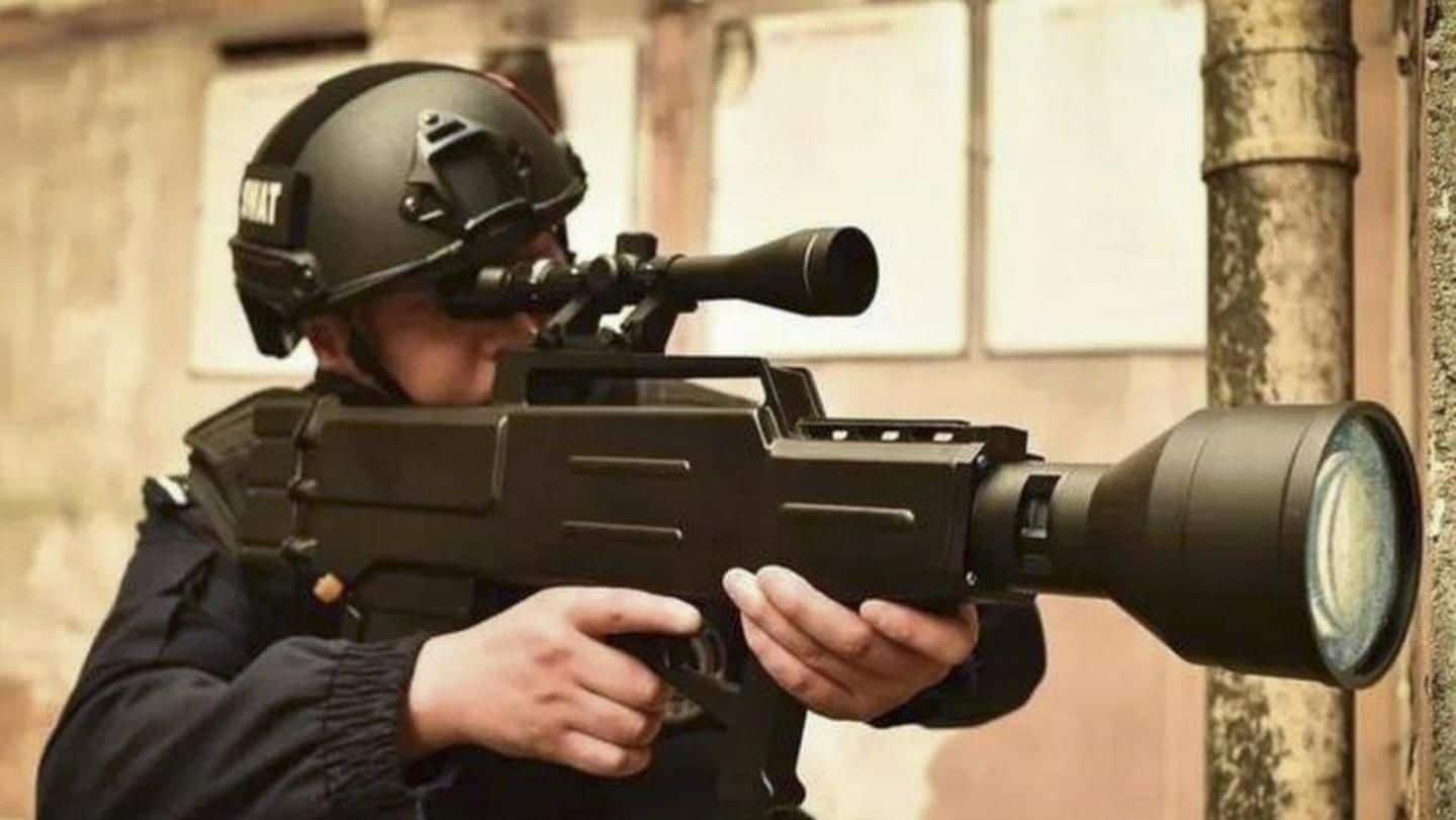 Reportedly, China has developed  a Star Wars-like laser rifle