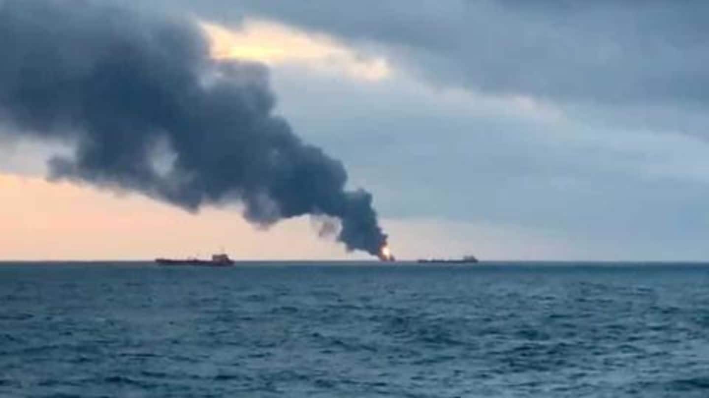 11 dead after ships catch fire; 15 Indians among crew