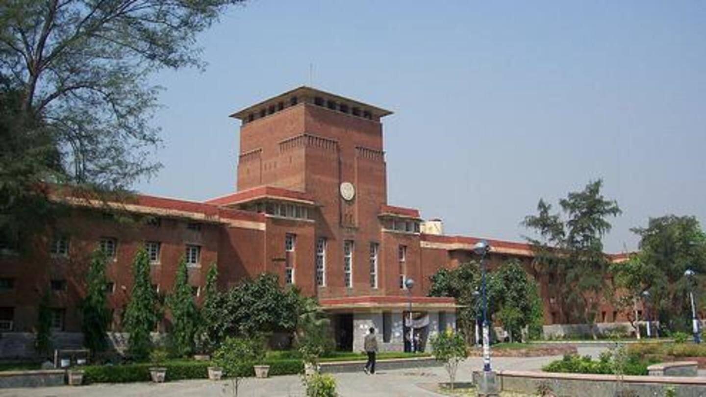 Admission process for undergraduate courses in Delhi University begins today