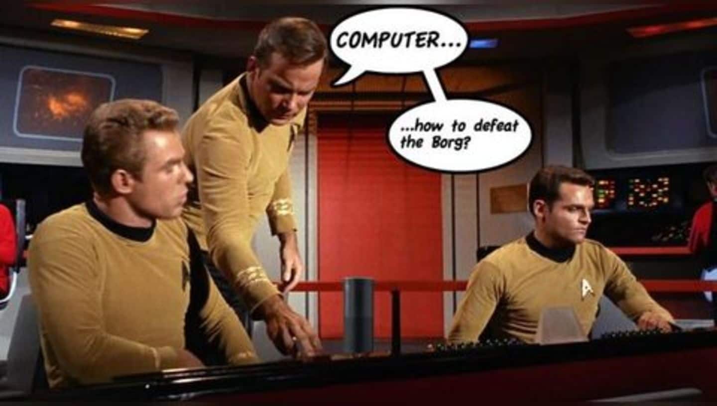 Inspired by Star Trek, Prasad suggested developing Alexa Inspired by Star Trek, Prasad suggested developing Alexa