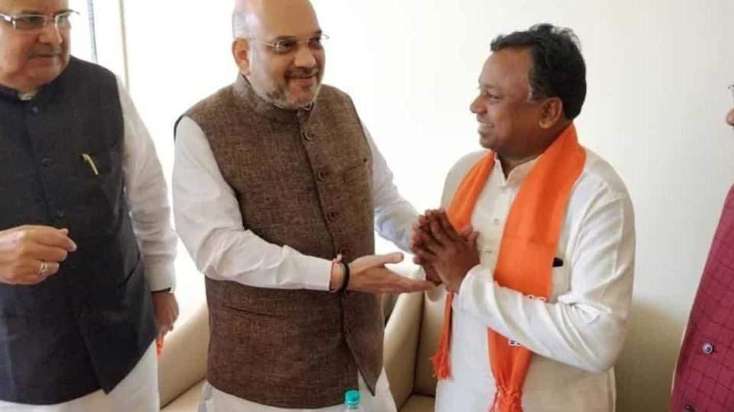 Chhattisgarh Congress chief quits and joins BJP ahead of elections