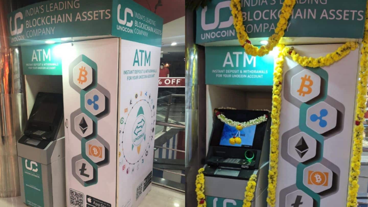 India gets its first cryptocurrency ATM: Here's how it works