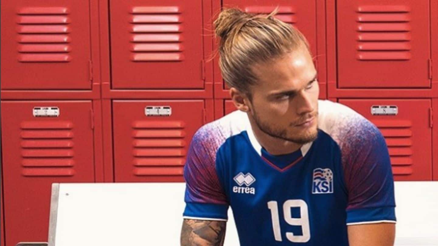 Rurik Gislason's claim-to-fame in the World Cup: Good looks