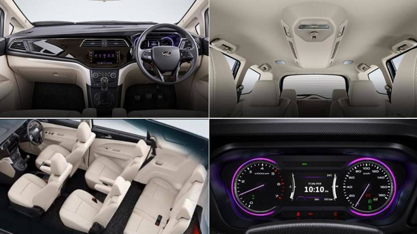 The features offered by the Marazzo The features offered by the Marazzo