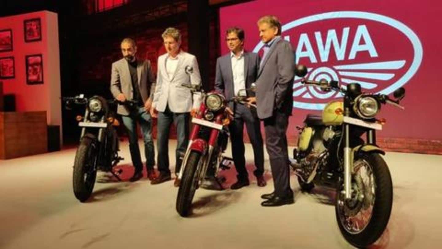 Jawa motorcycles is back after 22yrs with three new models