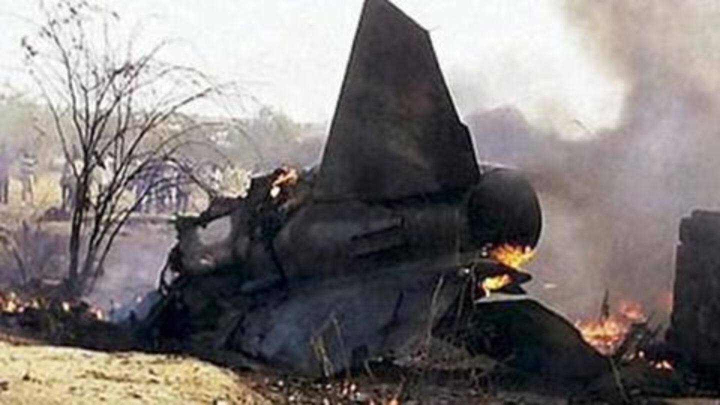 In June last year, another Jaguar jet had crashed In June last year, another Jaguar jet had crashed
