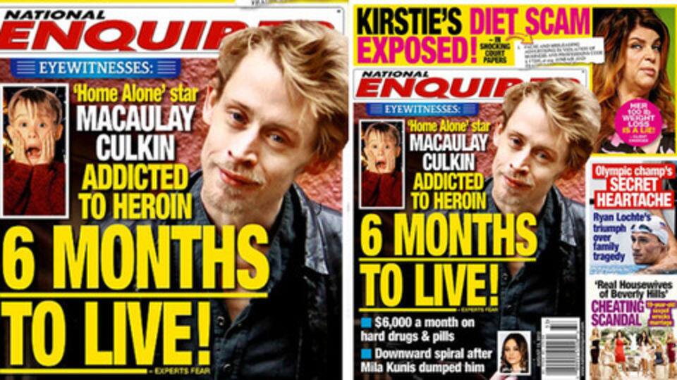 The National Enquirer buried the story The National Enquirer buried the story