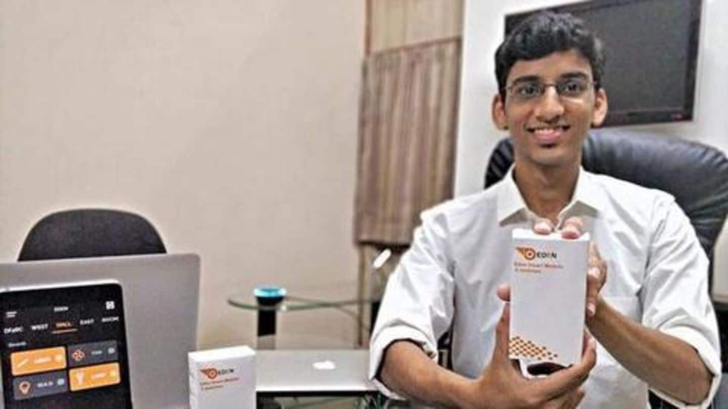 This IIT-Delhi student is offering low-cost smart home solutions