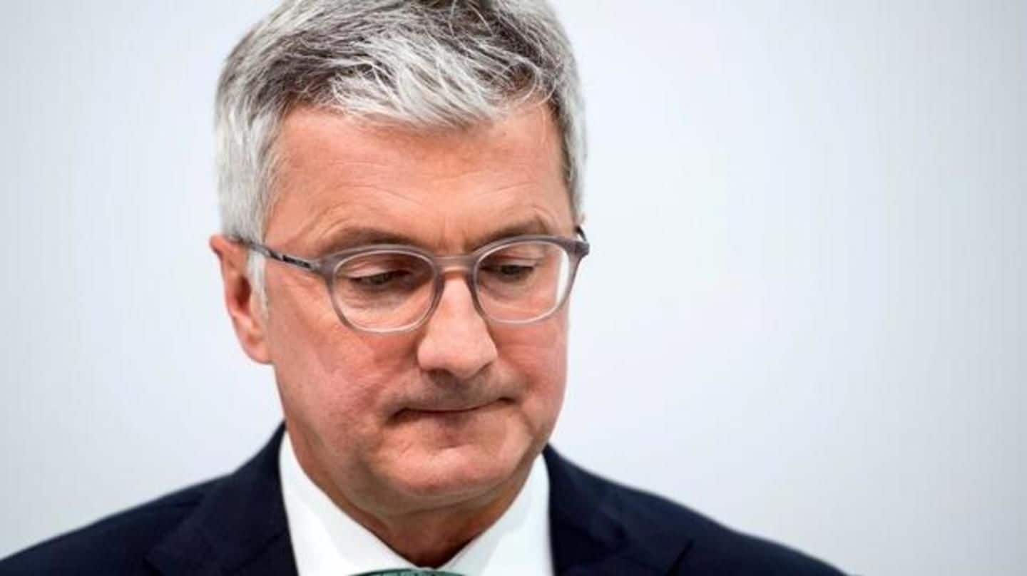 Audi CEO arrested in connection to the Volkswagen emissions scandal