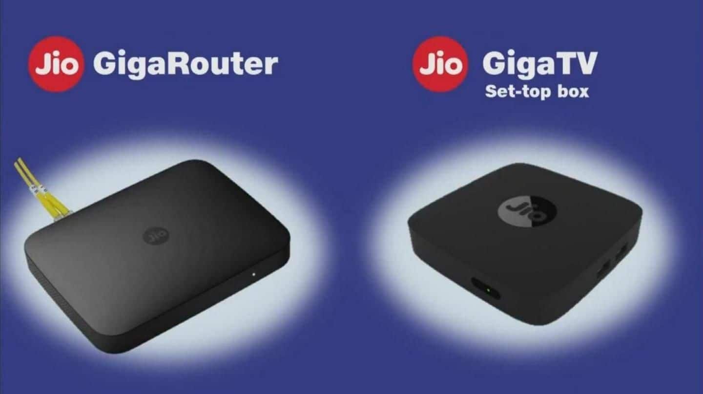 Jio GigaFiber announced for 1,100 cities, registrations begin August 15