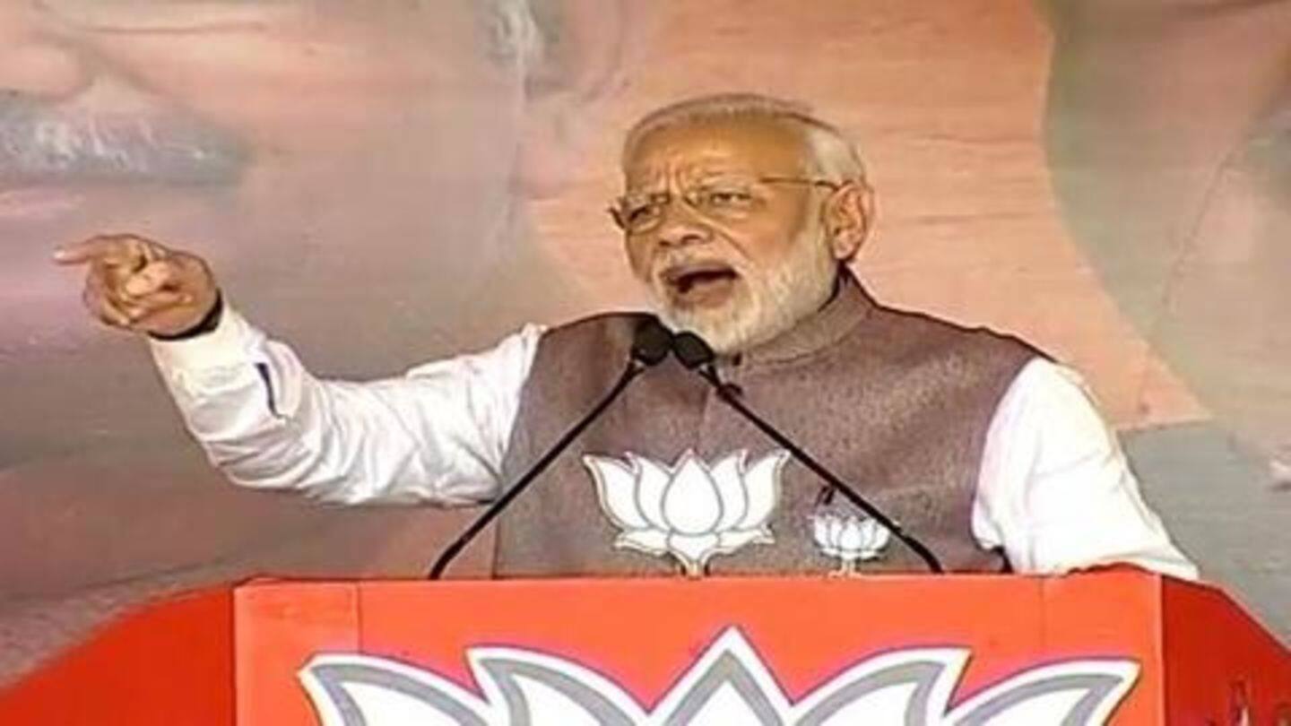 PM Modi's attack on the Congress PM Modi's attack on the Congress