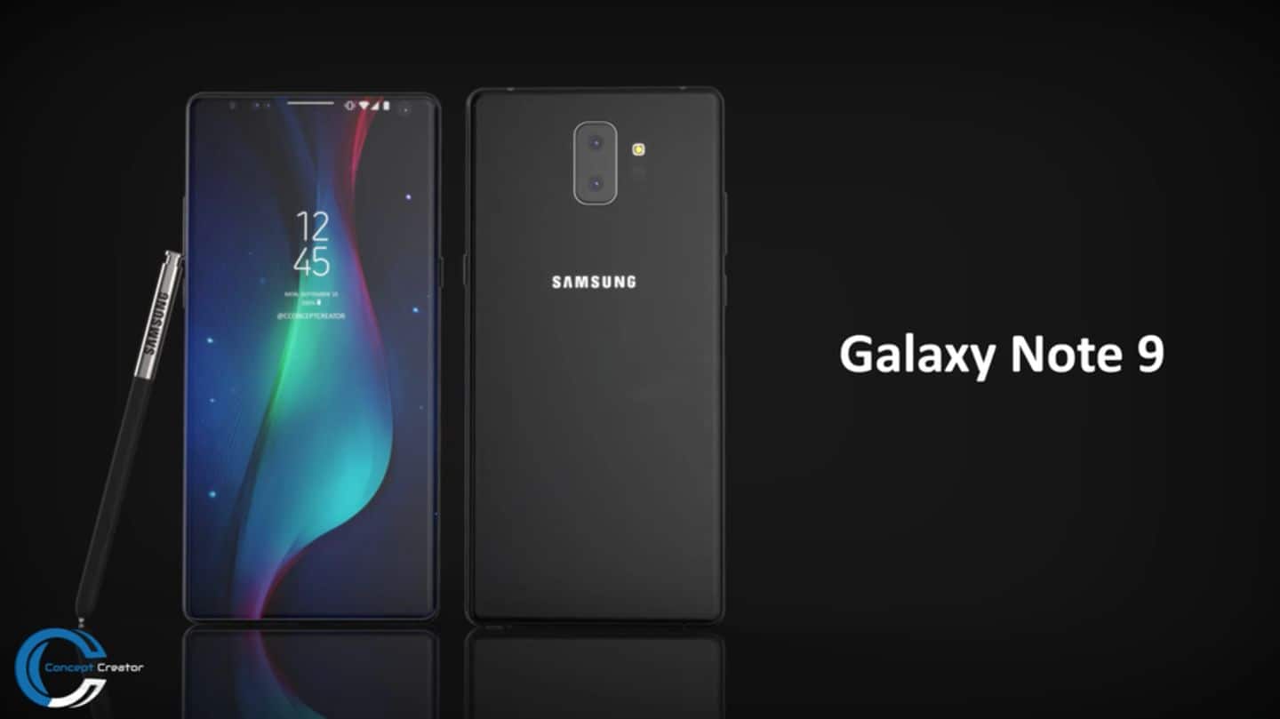 Samsung Galaxy Note 9 Black, Blue, Brown color variants leaked