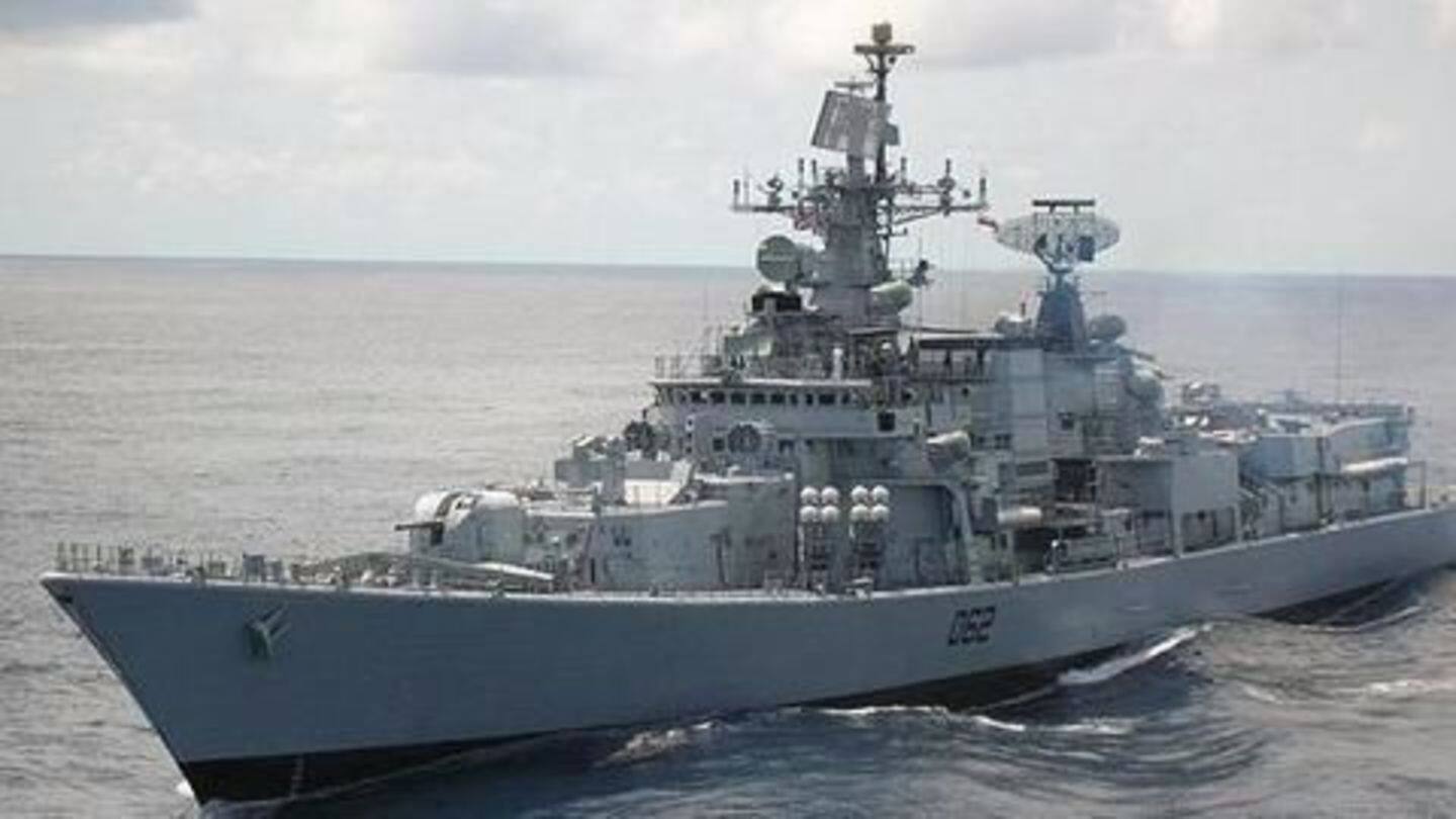 Indian, Pakistani, Chinese and Italian navy saves merchant vessel