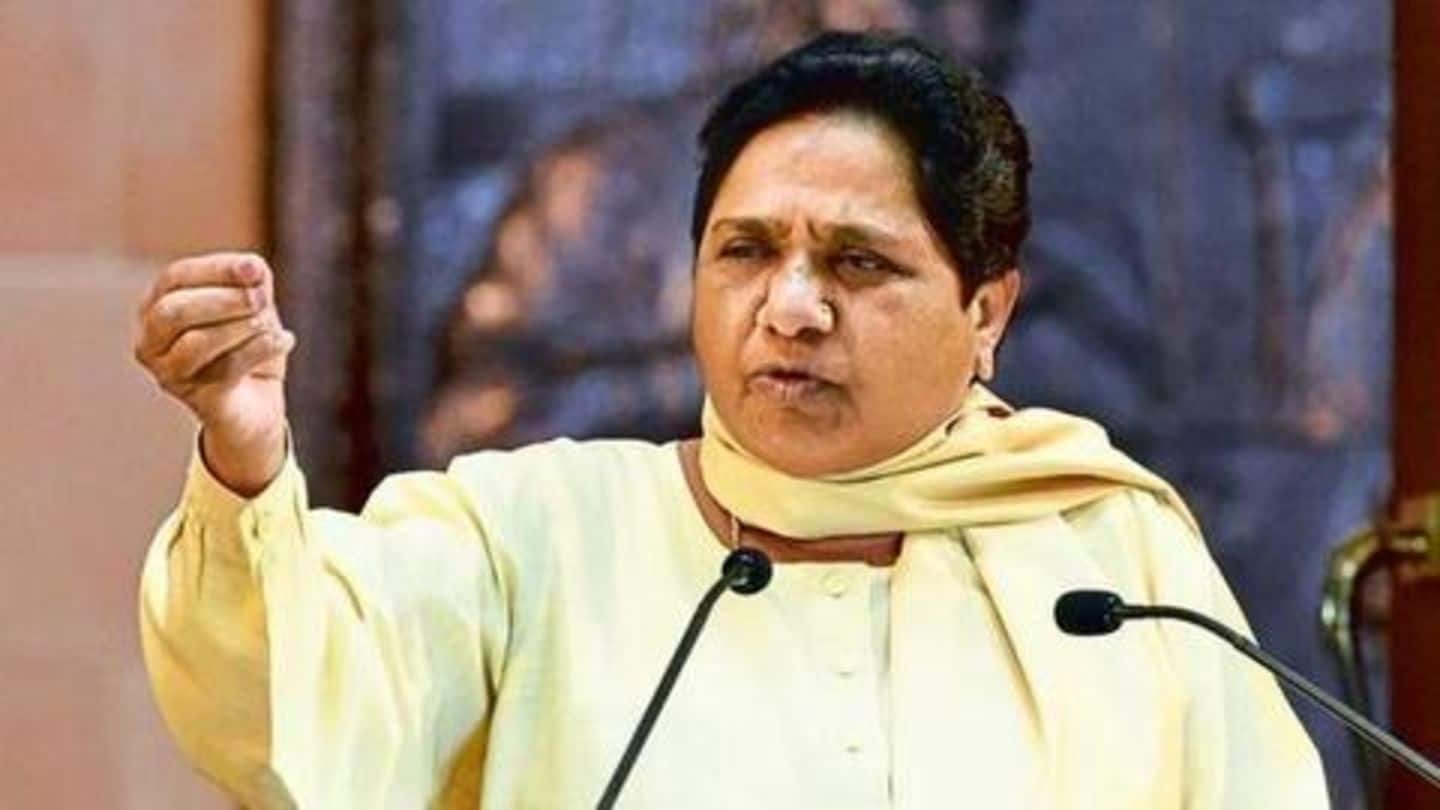 Mayawati asks for BSP-SP unity as gift for birthday