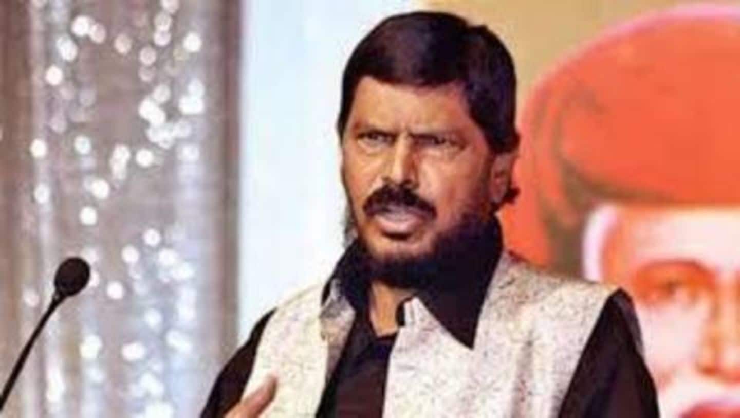 Athawale: RBI not letting govt give everyone Rs. 15 lakh