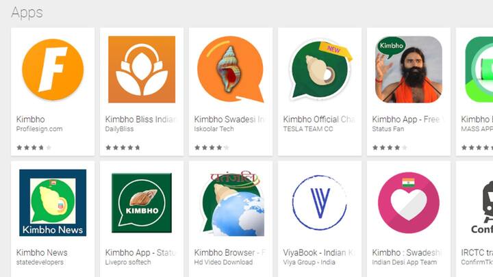 After Ramdev's app, dozens of fake Kimbho apps on PlayStore