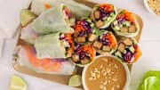 Isian Lezat selain Sayuran untuk Rice Paper Rolls