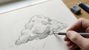Cara Menggambar Awan yang Realistis dengan Pensil