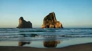 Pantai Tersembunyi di Selandia Baru untuk Ketenangan