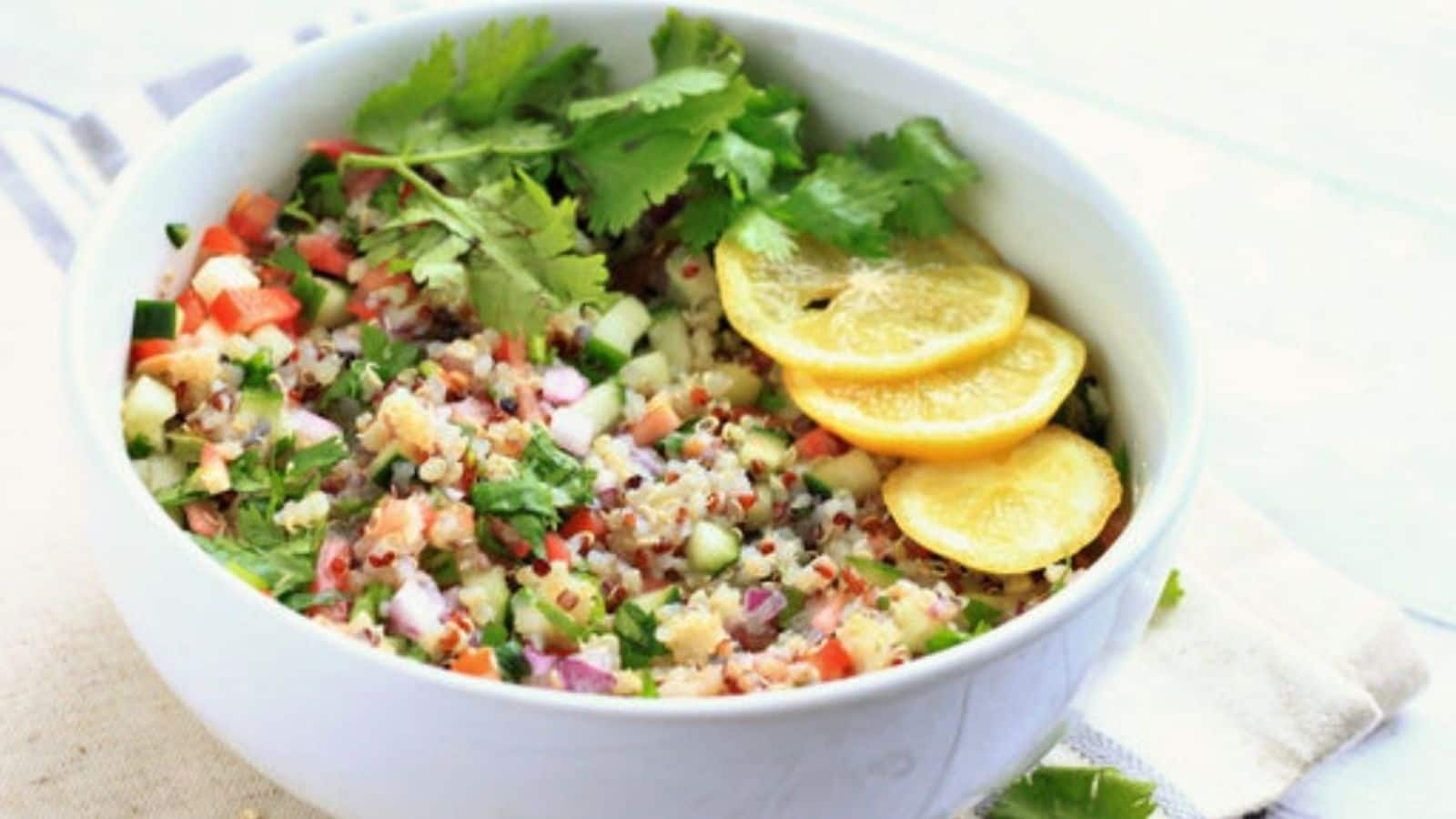 Resep Sederhana Dalam Memasak Quinoa Dan Sayuran Ceviche Khas Peru