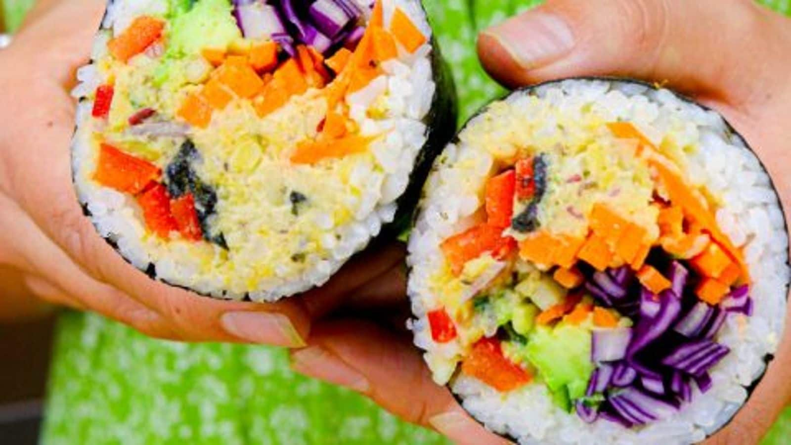 Sushi burrito vegan ala Jepang: Panduan lengkap untuk membuatnya