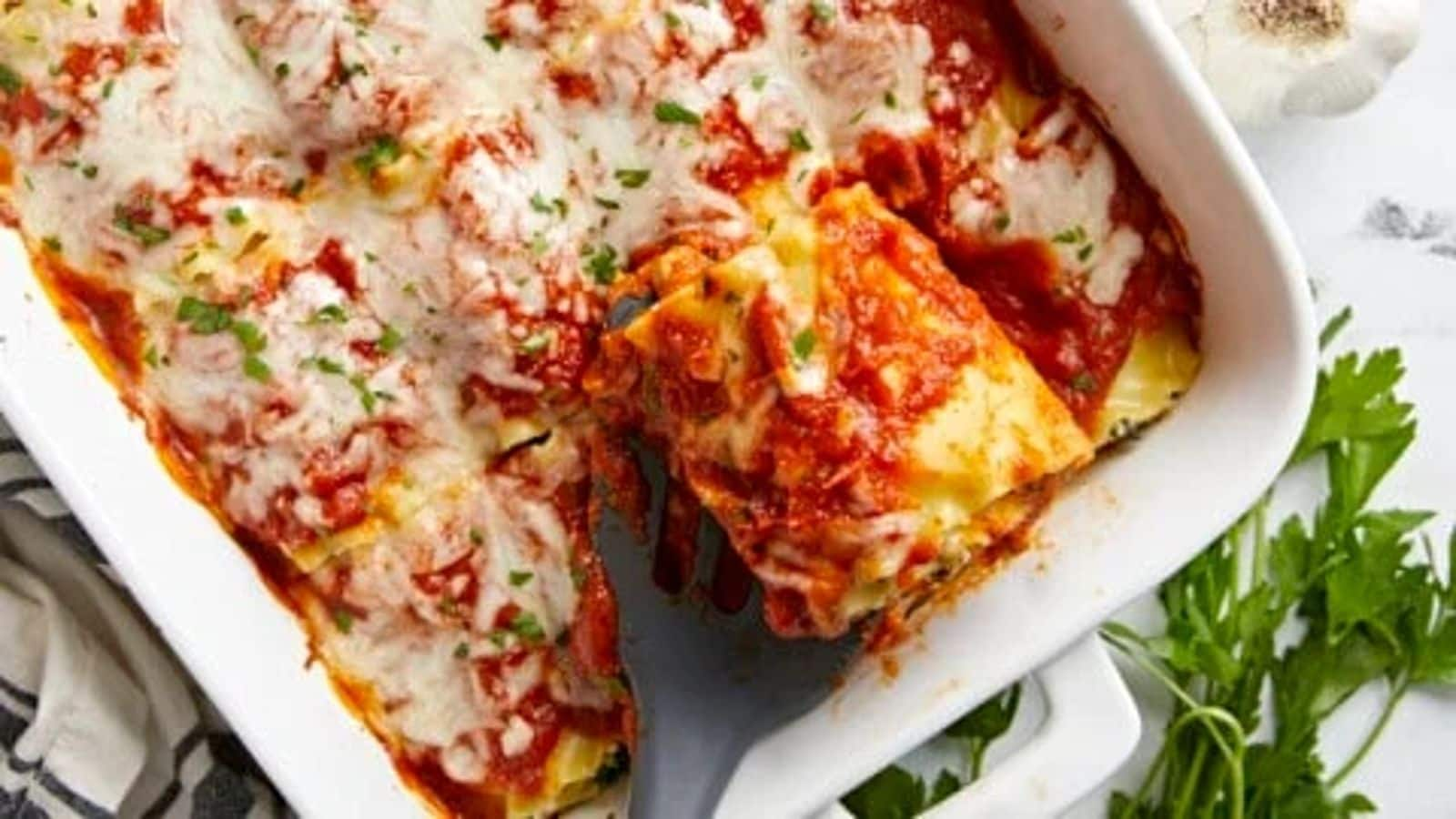 Resep Cannelloni Bayam Dan Ricotta Yang Lezat Dan Mudah Disajikan