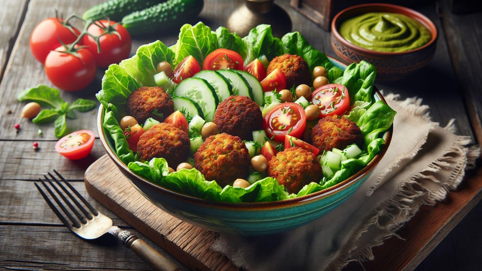 Panduan Membuat Salad Falafel ala Lebanon yang Lezat