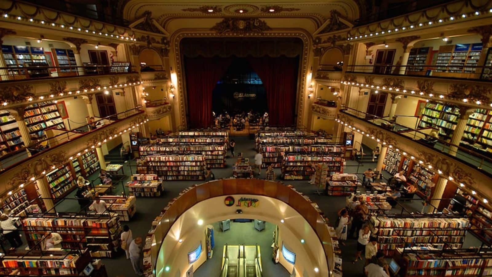 Lima Toko Buku Unik di Buenos Aires