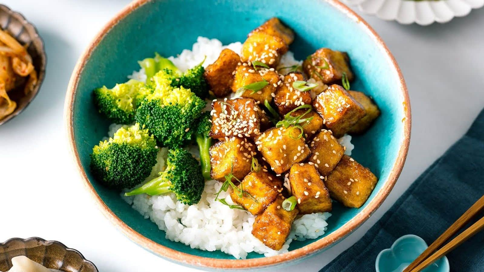 Nikmati Teriyaki Tofu Rice Bowl Yang Lezat